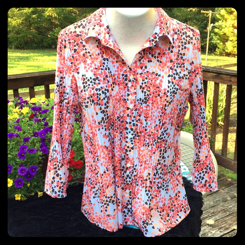 Autumn Print Blouse